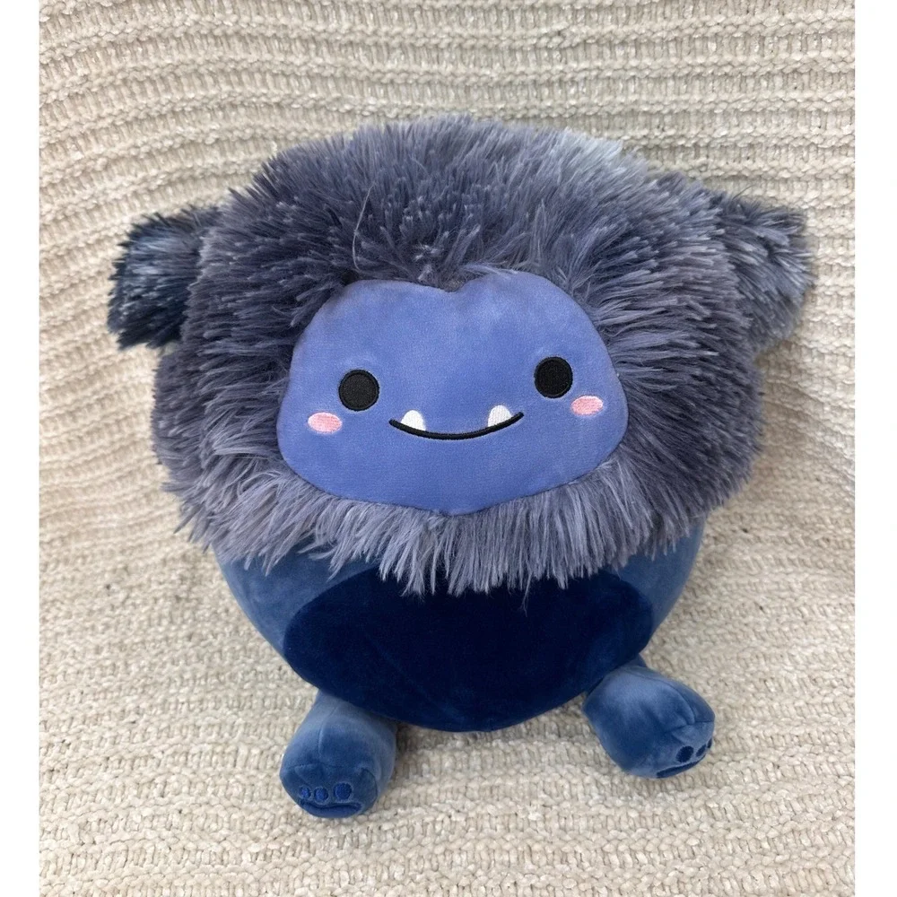 Squishmallows Dani Bigfoot Plush 12 Inch Navy Blue Stuffed Animal Toy Kids Lovey